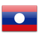 Lao People's Democratic Republic Flag